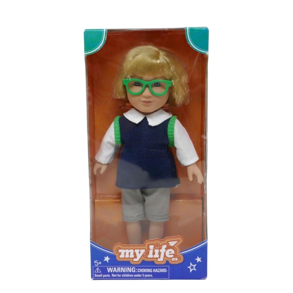 My Life as School Boy 7" Doll ~ Blond Hair